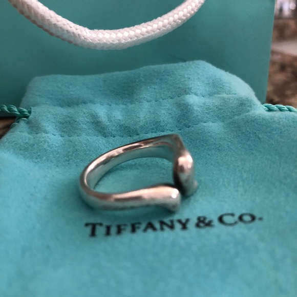 Authentic Tiffany & Co Elsa Peretti Ring - Picture 5 of 10